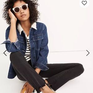 Madewell Cali Demi-Boot Washed Black Size 25 Tall